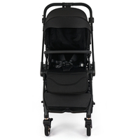 Poussette pliante en métal léger pour enfants Cadre en alliage d'aluminium Système de voyage universel Poussette pour bébé Landau Poignée réversible