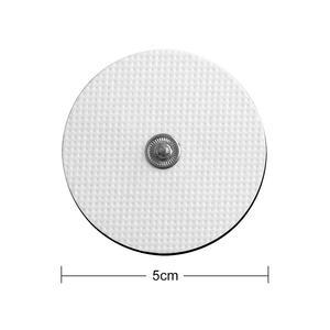 Foglio di gel foglio pulsante tampone Ecg elettrodi adesivo a bassa resistenza Ag/agcl elettrodi rotondi monouso snap3.5 per decine - Product Image 2