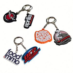 Customised Oem <b>Custom</b> No Minimum logo Rubber 3d Soft Pvc Keychain Rubber <b>Key</b> <b>Ring</b> - Product Image 5