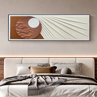 Offre Spéciale – Peinture Murale Abstraite Moderne Simple Personnalisée pour la Maison, Murale de Porche, Peinture en Relief 3D à Texture Épaisse – Vente en Gros Direct Usine