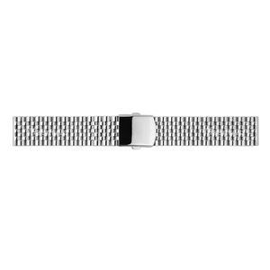 Correa de Reloj Maenwvo de Lujo con 7 Cuentas de Acero Inoxidable y Cierre de Mariposa, 22mm 20cm, Sólida y Transpirable - Product Image 1