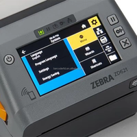 Zebra ZD621 203dpi Imprimante à transfert thermique Codes à barres auto-adhésifs Imprimante d'autocollants couleur pour le stock d'actifs fixes Medical Express