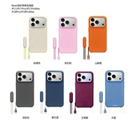 Nouvelle Coque Rigide Magnétique de Luxe Antichoc Mate avec Support et Dragonne pour iPhone 17 Pro Max 18 Pro Max – Vente en Gros