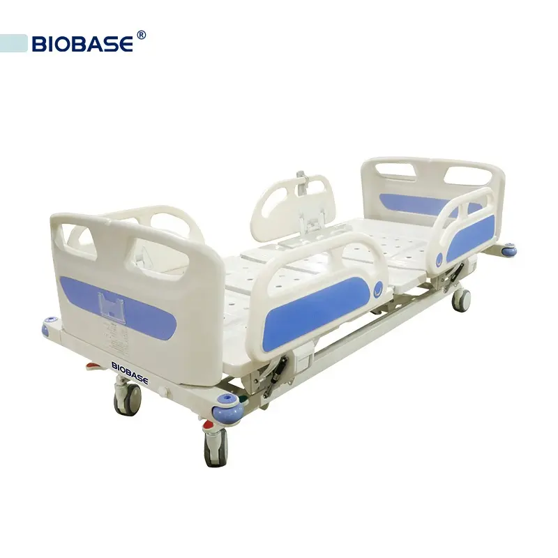 Letto elettrico multifunzionale BIOBASE MF402D-22 con un letto ospedaliero protettivo anti-collisione per ospedale