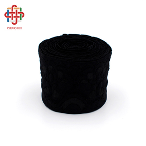 Su misura Jacquard Lingerie pizzo Anti-sfregamento della coscia elastico Trim a maglia per biancheria intima calze di seta - Product Image 5