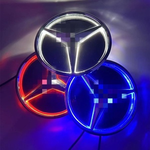 Luz de Logotipo RGB para Automóviles Mercedes Benz C E GLA CLA B GLC GLE GLS, Control por Aplicación, Lámpara de Logotipo Dinámica Iluminada Automáticamente - Product Image 2