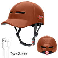Ajustable Adulto Urbano Commuter Road Biking Bike Cascos de bicicleta Gorra de béisbol