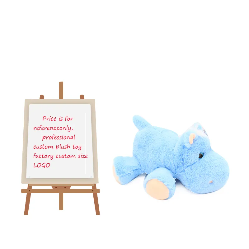 CPC CPC Cuddly 핑크 하마 블루 맞춤형 박제 하마 장난감 봉제 하마 CE 인증