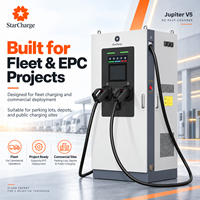 Chargeur rapide DC StarCharge Jupiter V5 120 kW double CCS2 OCPP pour bus électriques et stations de recharge de flotte