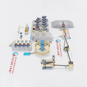 Usine minière de production de traitement CIL par cyanuration de minerai d'or à haute récupération pour roches dures, Burkina Faso - Product Image 5