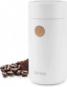 Mute Coffee Grinder Continuous Even Grinding Electric Spice Grinder Suitable for <b>Beans</b>, Spices, Pepper and Salt <b>Vanilla</b> Mini Cof - Product Image 2