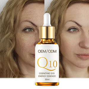 Sérum anti-âge à étiquette privée, vitamine E, CoQ10, antioxydant, coenzyme Q10, sérum facial pour réparer les peaux abîmées - Product Image 2