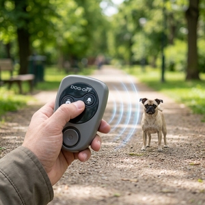 Dispositivo de Control de Ladridos para Perros, Portátil, para Interiores y Exteriores, con Certificación CE RoHS, Ultrasónico, Antiladridos - Product Image 1