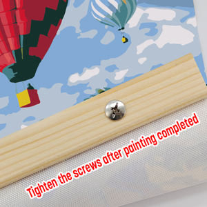 Wingart งานฝีมือสำหรับเด็กลูกโป่งภาพ<span class=keywords><strong>วาด</strong></span>แบบ DIY ภาพวาด<span class=keywords><strong>ทราย</strong></span>ชายหาดทำด้วยมือด้วยชุดตัวเลขออกแบบสำหรับผ้าใบสำหรับเด็ก - Product Image 4