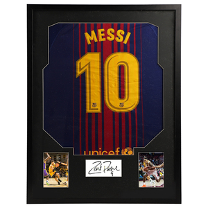 Vitrine pour maillot de sport 2026, taille personnalisée, cadre en bois massif avec acrylique incassable, pour cadeaux de supporters de football et de basketball - Product Image 2