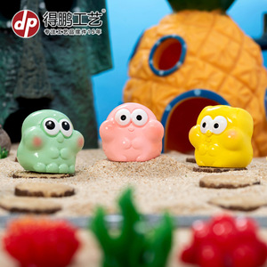 ของตกแต่งเรซิ่นรูปการ์ตูน Dp รูปสัตว์ขนาดเล็ก ของตกแต่งโต๊ะทำงาน ของตกแต่งบ้าน ของขวัญงานฝีมือ - Product Image 4