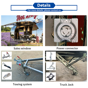 <span class=keywords><strong>Mini</strong></span> camion de restauration personnalisé, remorque à chevaux, remorque à pizza, remorque à <span class=keywords><strong>hot</strong></span>-dogs, remorque à hamburgers, camion de restauration mobile avec équipement de cuisine complet - Product Image 4