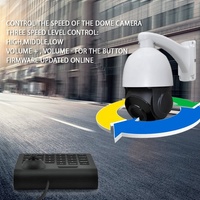 MYTECH-Joystick 2D para cámara PTZ, carcasa para pantalla en tiempo real, uso en coche