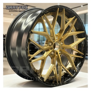 Ruedas <span class=keywords><strong>de</strong></span> Aleación Forjadas GRAYFOX Personalizadas Cóncavas <span class=keywords><strong>de</strong></span> Fibra <span class=keywords><strong>de</strong></span> Carbono para Automóviles <span class=keywords><strong>de</strong></span> Pasajeros <span class=keywords><strong>de</strong></span> 17-24 Pulgadas 5X112 /114.3/120 para Benz Porsche <span class=keywords><strong>Ferrari</strong></span> - Product Image 2
