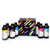 Harga grosir Digital cetak Offset tinta LED UV untuk XP600 I3200 L1800 L805 DX5 DX7 Printer