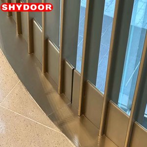 SHYDOOR Garde-corps d'escalier intérieur personnalisés en <span class=keywords><strong>acier</strong></span> inoxydable 304, tubes sur mesure pour projets d'ingénierie de métro et de construction de parcs, style moderne - Product Image 3