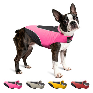 Chaleco Protector Reflectante Rosa para Perros, Arnés de Seguridad para Cachorros, Chaqueta Transpirable para Mascotas, Camiseta para Paseos al Aire Libre - Product Image 1
