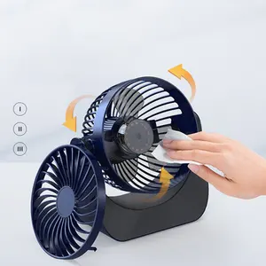 High Quality Operated Cooling Usb Baby Care 301g Small Office Mini Mute Desk Fan For Summer