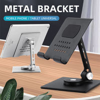Ordinateur portable de bureau debout paresseux réglable support de tablette rotatif à 360 degrés Dock table/support pour ordinateur portable