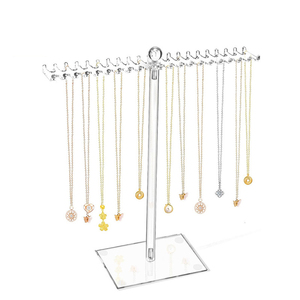 Hot Bán Trong Suốt Acrylic Vòng Cổ Tổ Chức Vòng Đeo Tay Vòng Trang Sức Hiển Thị Đứng Rõ Ràng Bông Tai Hiển Thị Giá - Product Image 4