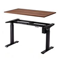 Table de travail électrique mobile moderne E-SHINING avec hauteur réglable pour bureau à domicile, support d'ordinateur, poste de travail