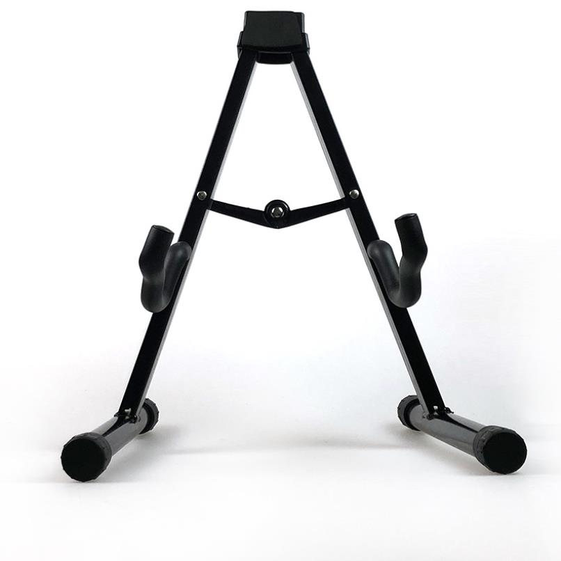 Folding A-Frame Stand for Acoustic and Electric Guitars with Non-slip Rubber Feet