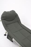 Chaise pliante de luxe légère et souple en acier inoxydable, design moderne, mobilier d'extérieur, plage, hôtel, école, portable