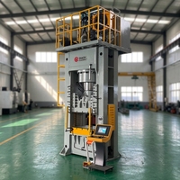Presse hydraulique à cadre en H de 500 tonnes, robuste, pour le poinçonnage et le formage profond des tôles métalliques, avec certification CE - Offre Spéciale