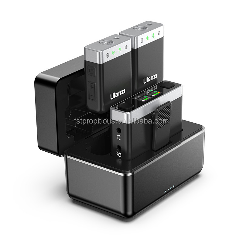 Ulanzi AM18 U-Mic Stereo Microphone - Wireless Lavalier System