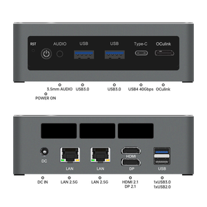 TOPC TR9 AI 7 HX360 มินิพีซี 8-คอร์ 16-เธรด 32GB DDR5 1TB SSD คอมพิวเตอร์สำหรับเล่นเกมพร้อม XDNA 2 และ Oculink - Product Image 5