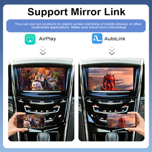 Không dây Carplay cho Cadillac ATS 2014 2017 SRX XT5 XTS CTS 8 ''hmi 2.0 Android tự động gương liên kết Airplay hỗ trợ đảo ngược máy ảnh - Product Image 3