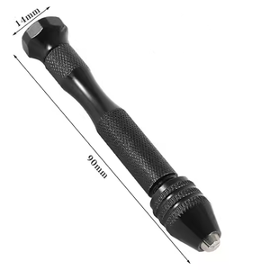 ミニマイクロハンドツイストドリルビットRCモデルジュエリーウォッチホビーハンドツール用手動ドリルセット - Product Image 4