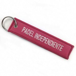 <b>Personalized</b> Airplane Aviation Tags Key Chain Fabric Custom Woven <b>Keychain</b> - Product Image 4