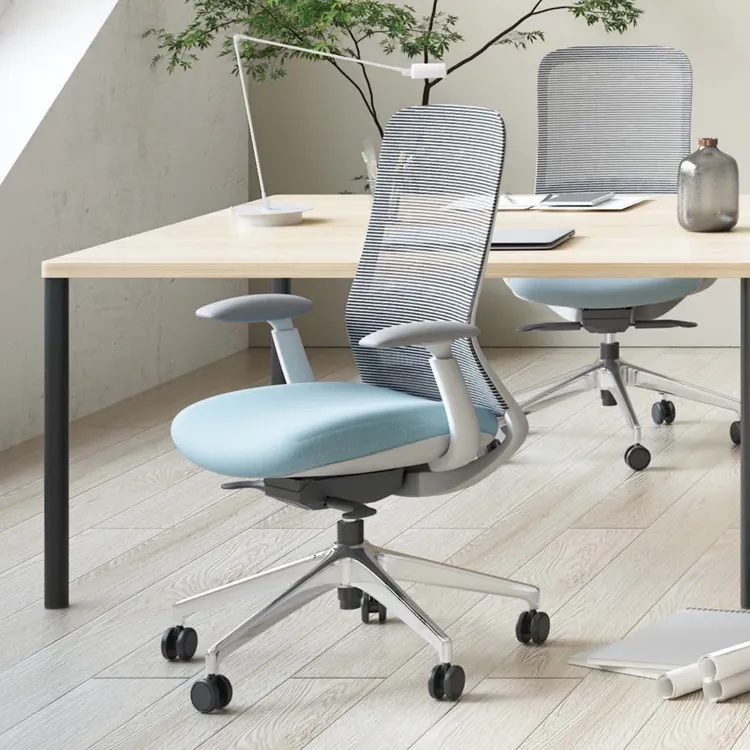 Altura ajustável Lift Chair Conferência Mesh Cadeira Executiva Cadeira ergonômica do pessoal do escritório