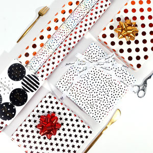 High Quality Wholesale 80g <b>Birthday</b> Hot Stamping ArtPaper Tissue 43*300cm Gift Luxury Custom Packaging <b>Wrapping</b> <b>Paper</b> Roll - Product Image 5