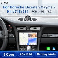 Écran autoradio Android CNSTWEI pour Porsche Boxster/Cayman PCM 3.0/3.1/4.0, autoradio GPS, lecteur multimédia