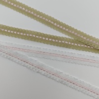 Sangles élastiques en nylon HH4K, largeur 10-20 mm, durables, antidérapantes, pour pantalons, sacs, motifs floraux ajourés, souples, écoresponsables, pour la maison