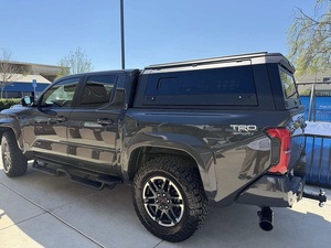 Capot de benne en aluminium pour camionnettes 2024 F150 <span class=keywords><strong>Silverado</strong></span> 1500 Ram 1500 <span class=keywords><strong>2500</strong></span> Tundra Tacoma GMC Canyon avec benne de 5 pieds - Product Image 2