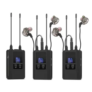 UHF professional wireless system monitors in-ear monitors sound cards mixers stage singing live music monitoring