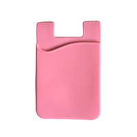 Accessoire de téléphone portable unisexe, 8 pièces, sublimation en silicone, porte-cartes, pochette de téléphone portable multicolore