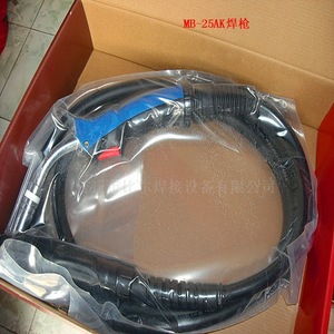 Mig Welding Torch Mb25ak 250a Air Cooled Aluminum Alloy Single Switch For Gas Shielded Welding - Product Image 1