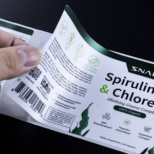 Tùy chỉnh bao bì thực phẩm in ấn dính logo bạc lá nhãn dán chai không thấm nước Vinyl đặc biệt nhãn sản phẩm - Product Image 5