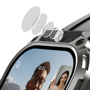 Montre connectée DF EDS Q80 1.95AMOLED 5G avec appels autonomes, gestion professionnelle de la santé, Bluetooth, GPS, positionnement précis - Product Image 5