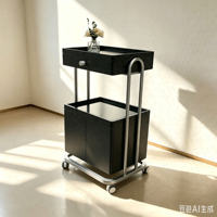 Chariot de Salon de Beauté et Spa au Meilleur Prix, en Plastique Durable, avec Roues, pour Coiffure