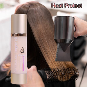 Spray capillaire anti-frisottis, protection thermique et UV, hydratant, lissant, pour cheveux humains, soyeux, fabriqué sur mesure - Product Image 2